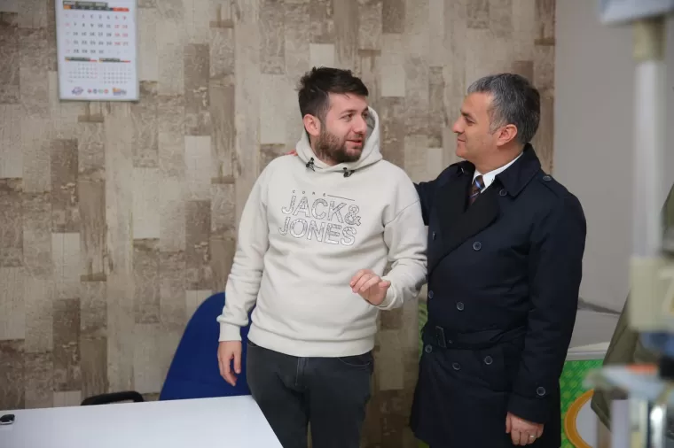 Başkan Kaşüstü Mahallesi’nde…