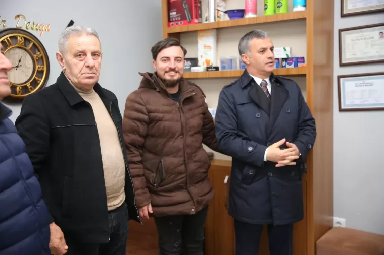 Başkan Kaşüstü Mahallesi’nde…