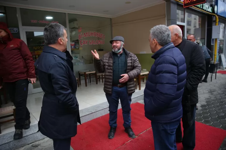 Başkan Kaşüstü Mahallesi’nde…
