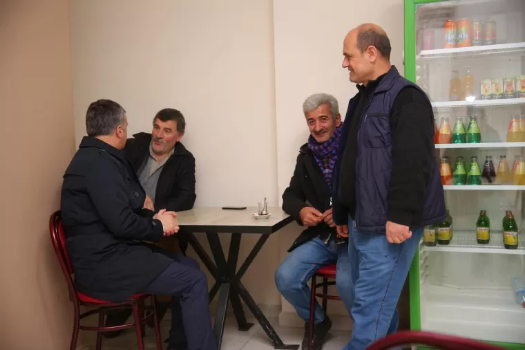Başkan Kaşüstü Mahallesi’nde…