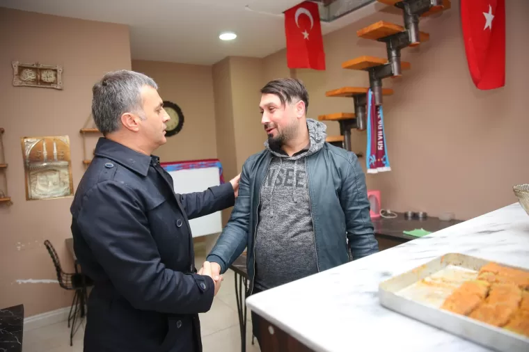 Başkan Kaşüstü Mahallesi’nde…