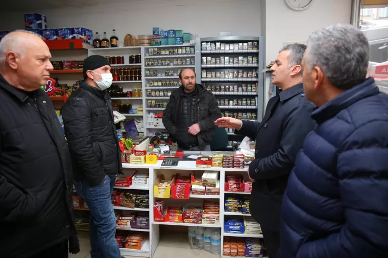 Başkan Kaşüstü Mahallesi’nde…