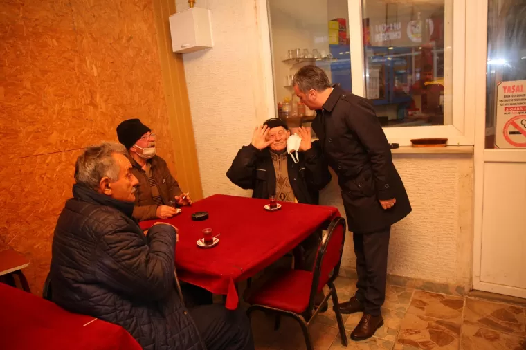 Başkan Kaşüstü Mahallesi’nde…