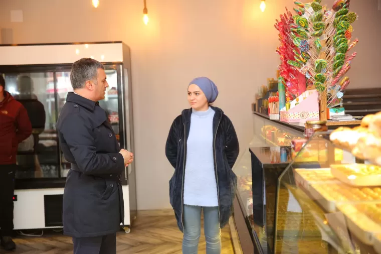 Başkan Kaşüstü Mahallesi’nde…