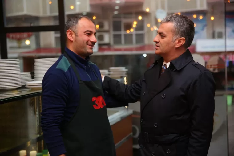 Başkan Kaşüstü Mahallesi’nde…