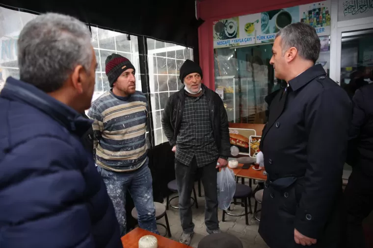 Başkan Kaşüstü Mahallesi’nde…