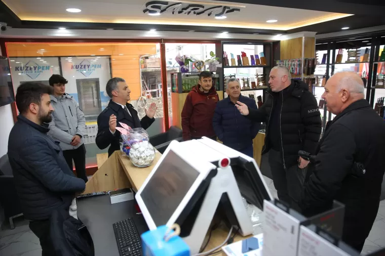 Başkan Kaşüstü Mahallesi’nde…
