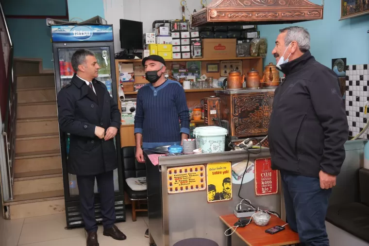 Başkan Kaşüstü Mahallesi’nde…
