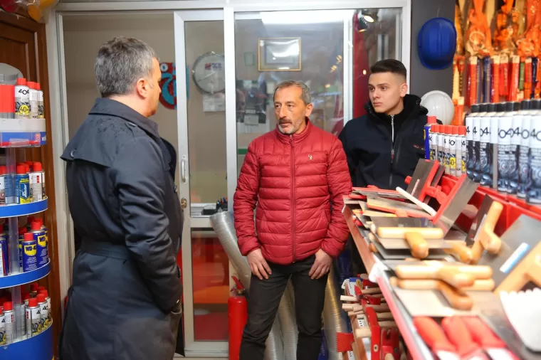 Başkan Kaşüstü Mahallesi’nde…