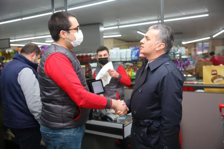 Başkan Kaşüstü Mahallesi’nde…
