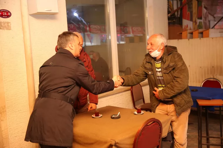 Başkan Kaşüstü Mahallesi’nde…