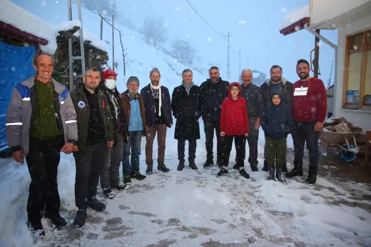 Başkan Bıyık’ın Kar Mesaisi