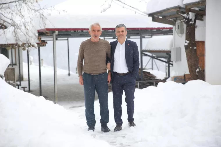 Başkan Bıyık’ın Kar Mesaisi