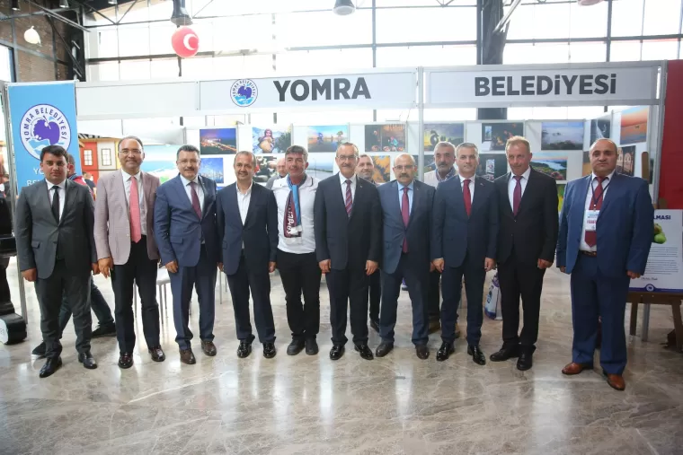 Yomra standına ziyaretçi akını
