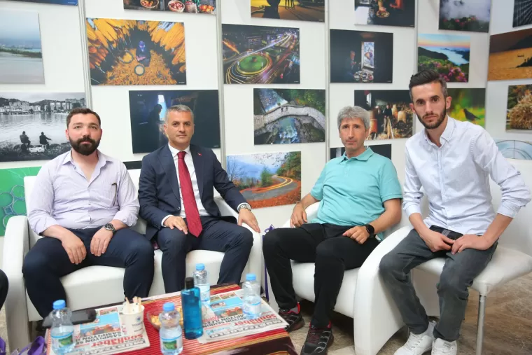 Yomra standına ziyaretçi akını