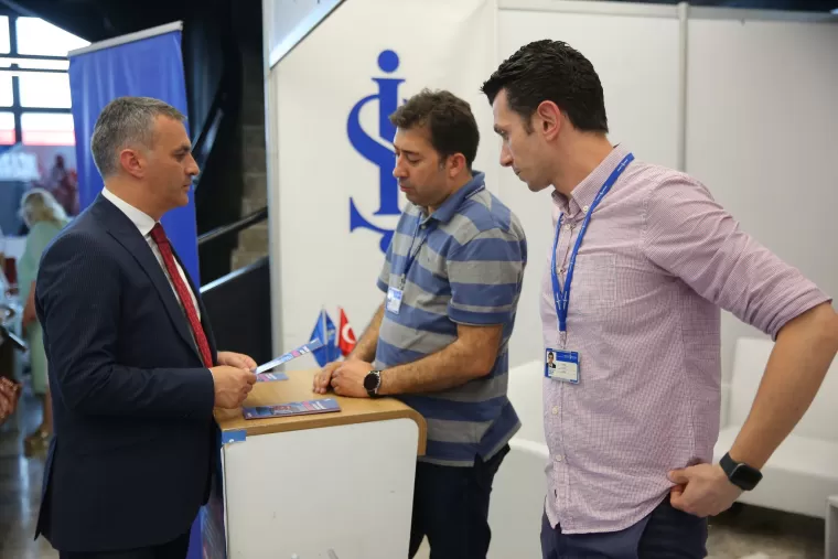 Yomra standına ziyaretçi akını