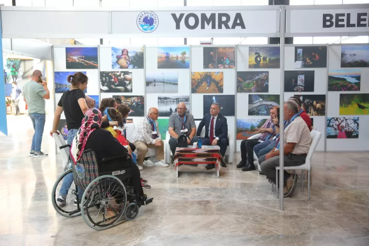 Yomra standına ziyaretçi akını