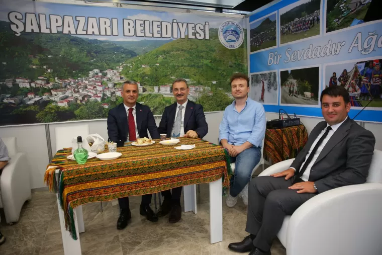 Yomra standına ziyaretçi akını