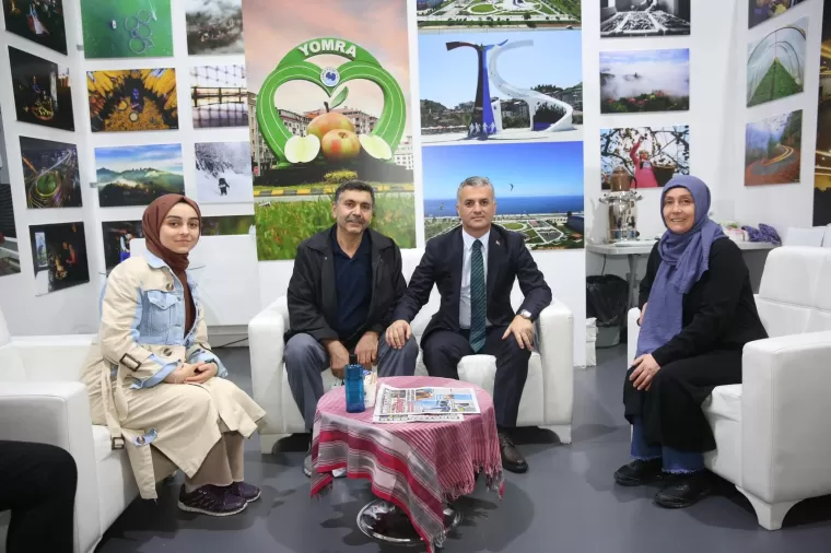 İstanbul'da Yomra standına büyük ilgi