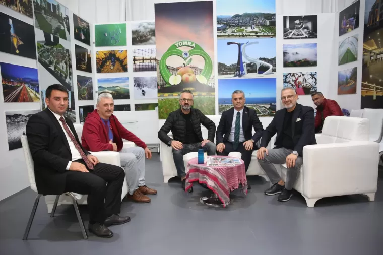 İstanbul'da Yomra standına büyük ilgi