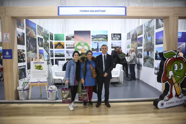 İstanbul'da Yomra standına büyük ilgi