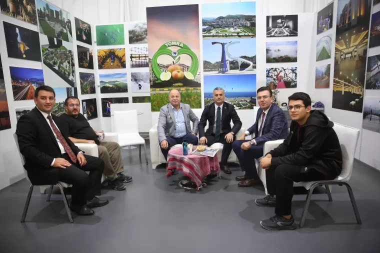 İstanbul'da Yomra standına büyük ilgi