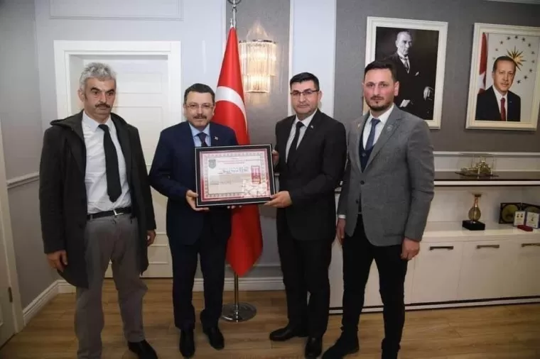 Gazilerden Onursal Üyelik Belgesi