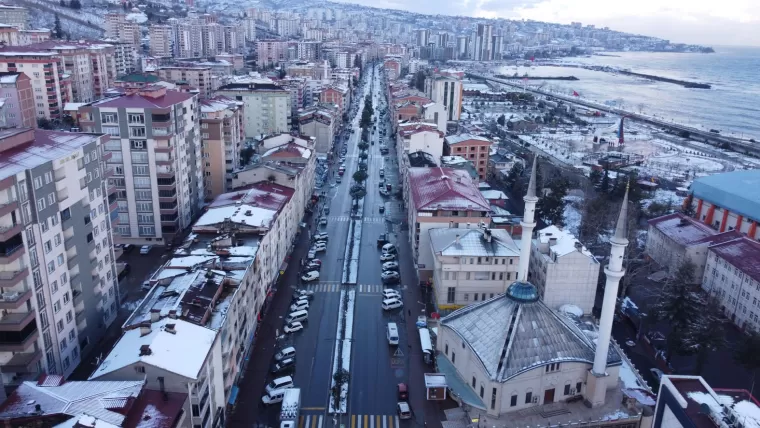 YOMRA’DAN KAR MANZARALARI