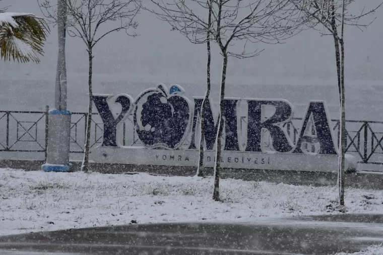 YOMRA’DAN KAR MANZARALARI