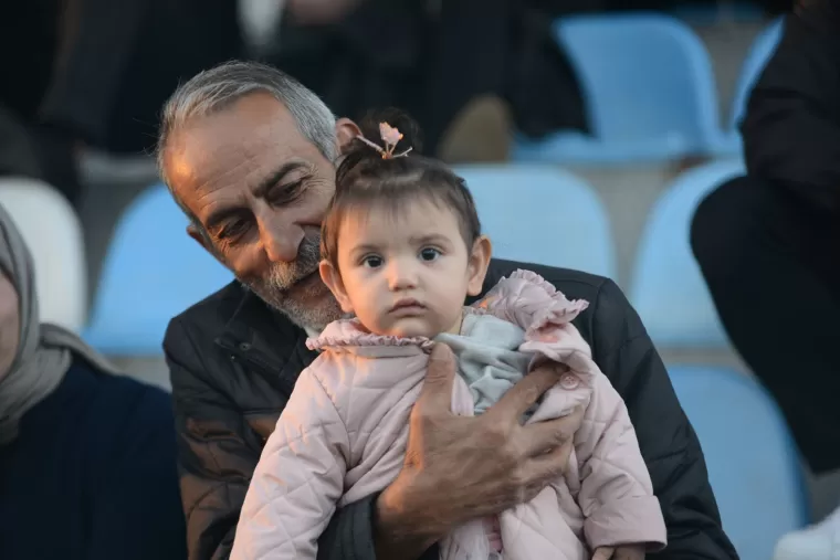 Futbol turnuvasına taraftardan büyük ilgi