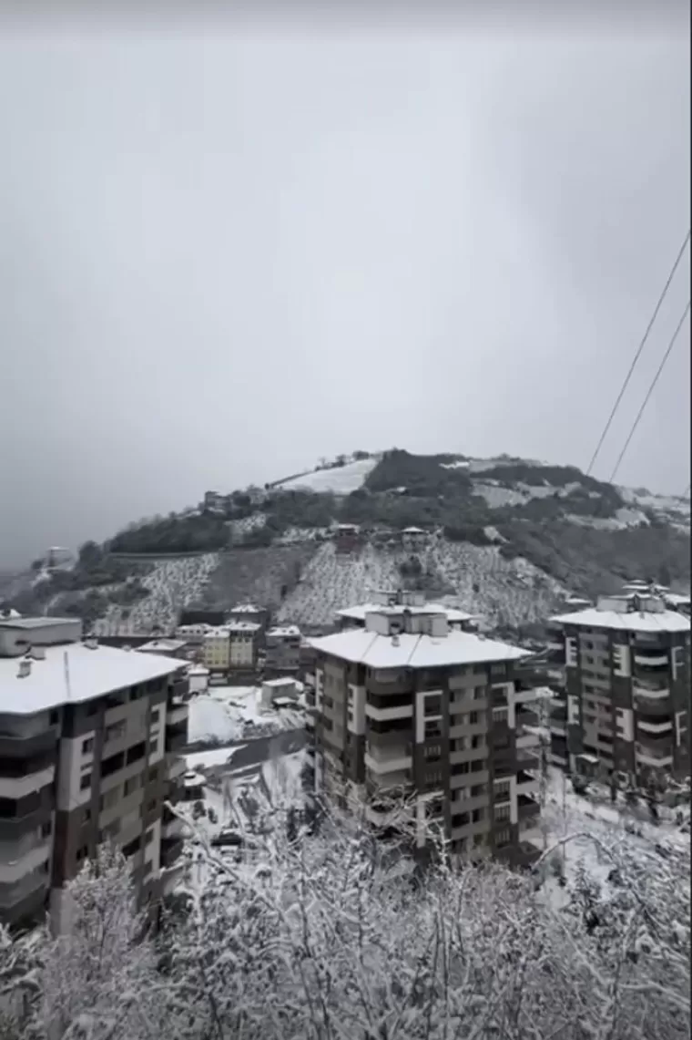 YOMRA’DAN KAR MANZARALARI