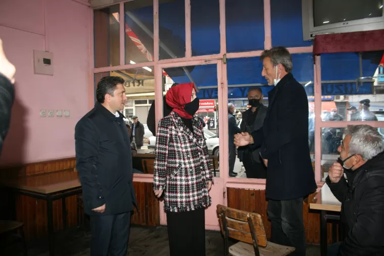 Milletvekili Ayvazoğlu Yomra’da esnaf ziyareti yaptı