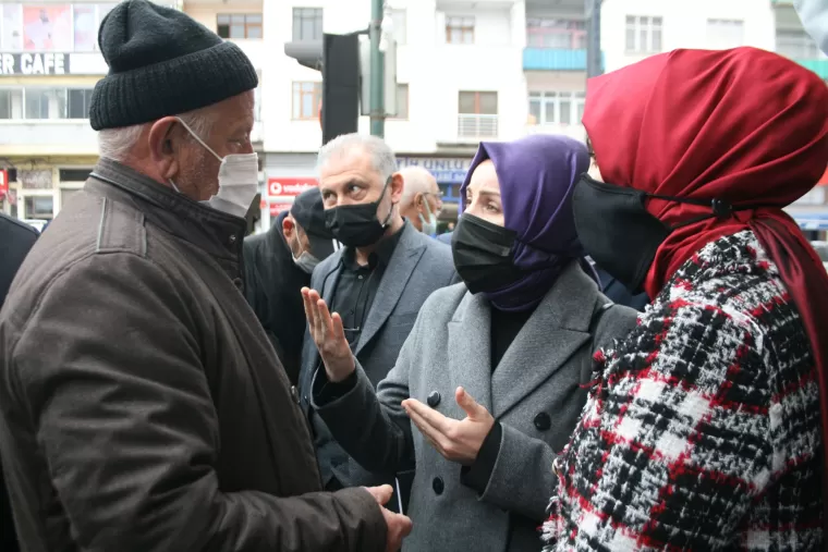 Milletvekili Ayvazoğlu Yomra’da esnaf ziyareti yaptı
