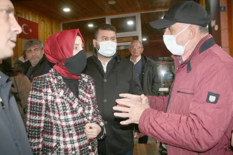 Milletvekili Ayvazoğlu Yomra’da esnaf ziyareti yaptı