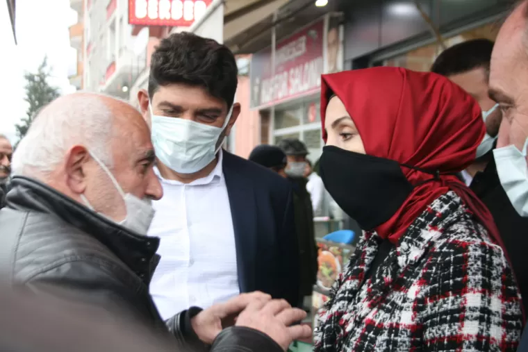 Milletvekili Ayvazoğlu Yomra’da esnaf ziyareti yaptı