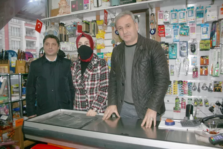 Milletvekili Ayvazoğlu Yomra’da esnaf ziyareti yaptı