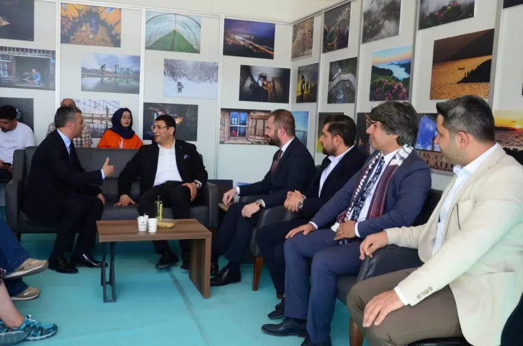 Gurbetçiler hasret giderdi