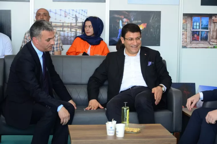 Gurbetçiler hasret giderdi