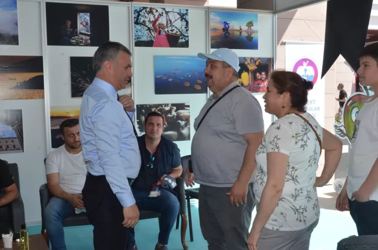 Gurbetçiler hasret giderdi