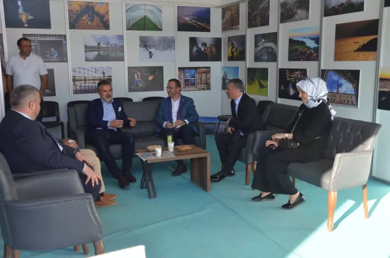 Gurbetçiler hasret giderdi