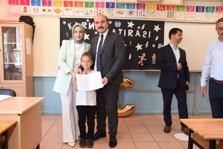 Yomra’da karne heyecanı...
