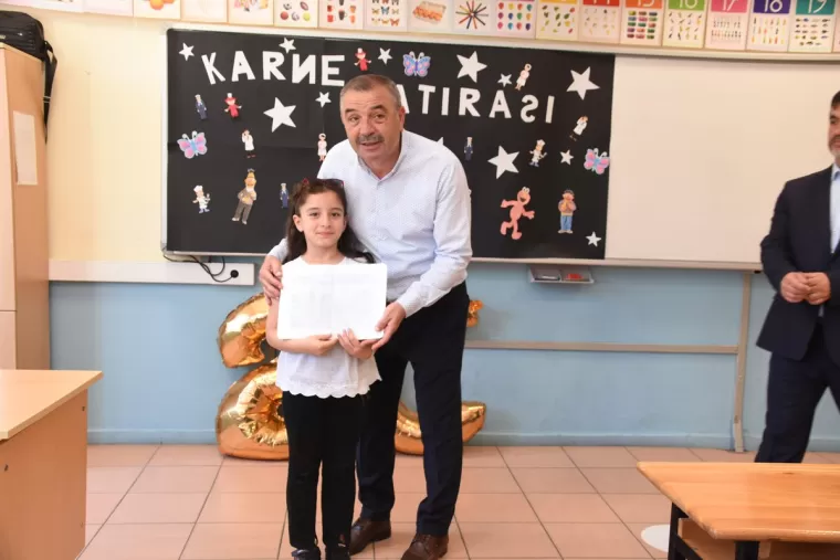 Yomra’da karne heyecanı...