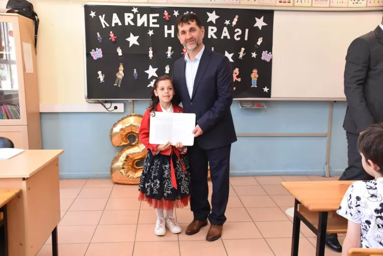 Yomra’da karne heyecanı...