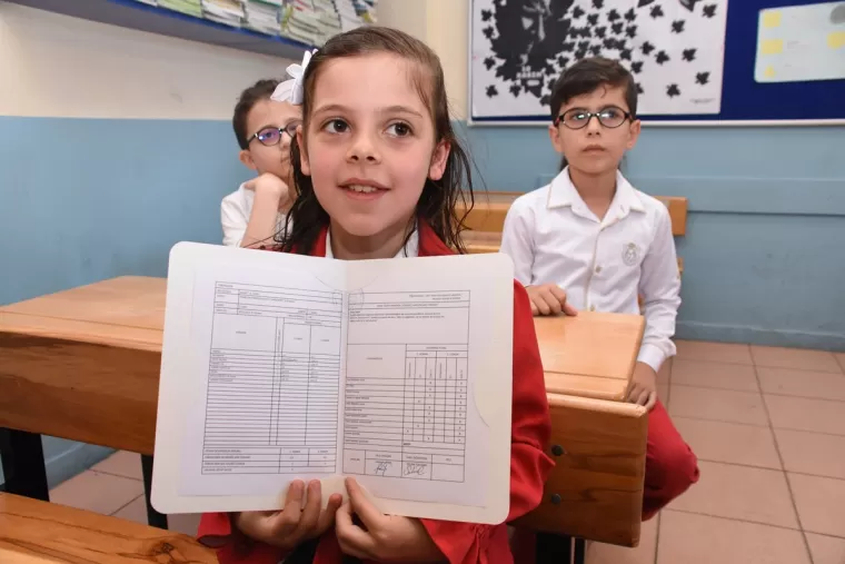 Yomra’da karne heyecanı...