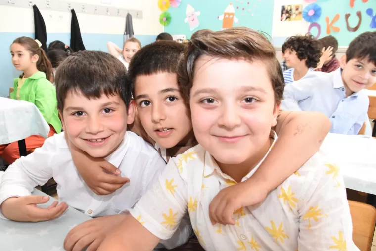 Yomra’da karne heyecanı...