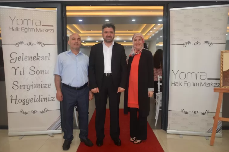 Yomra Halk Eğitim Merkezi’den Yıl Sonu Sergisi