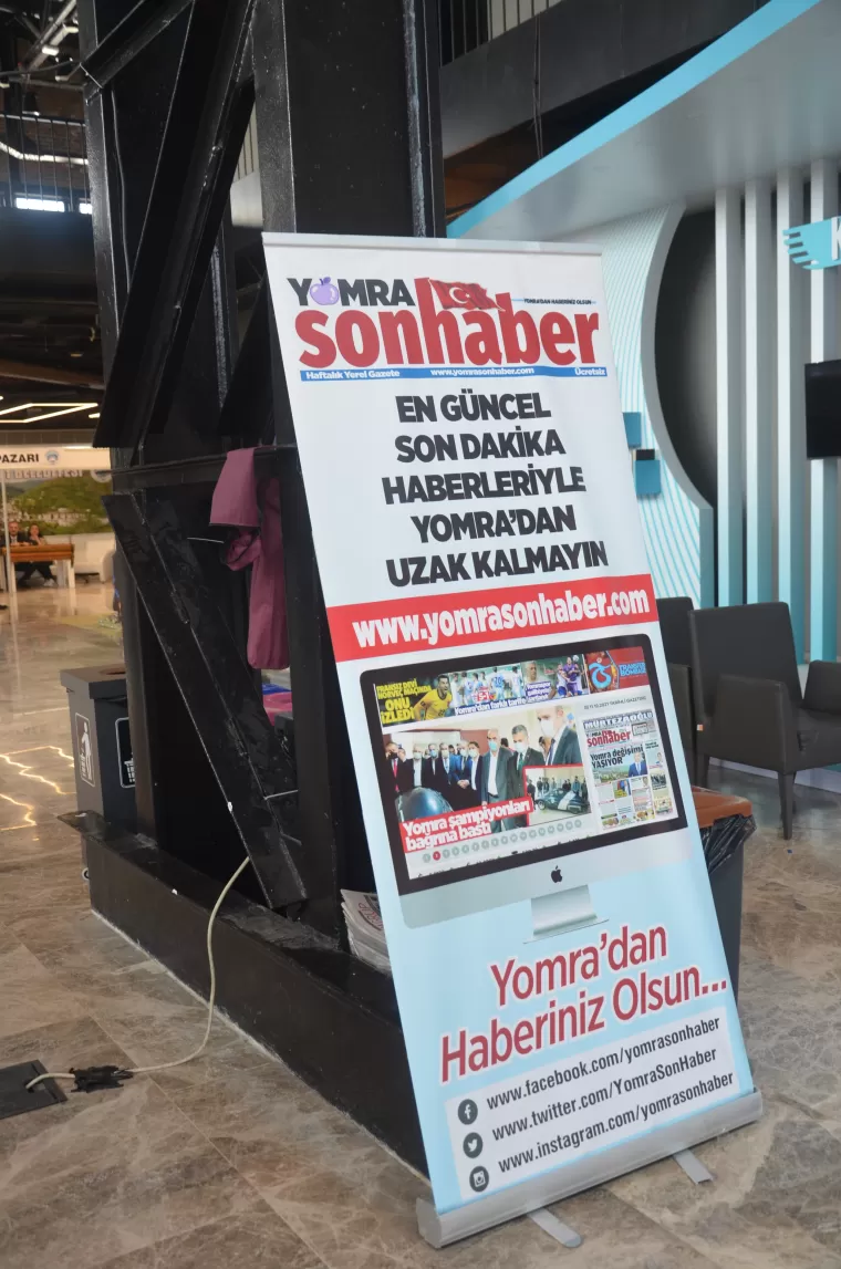 Yomra standına ziyaretçi akını