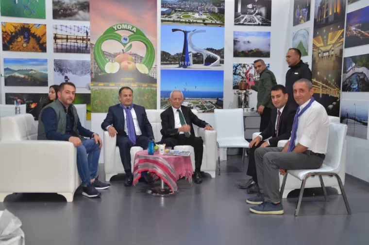 İstanbul'da Yomra standına büyük ilgi