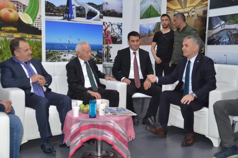 İstanbul'da Yomra standına büyük ilgi