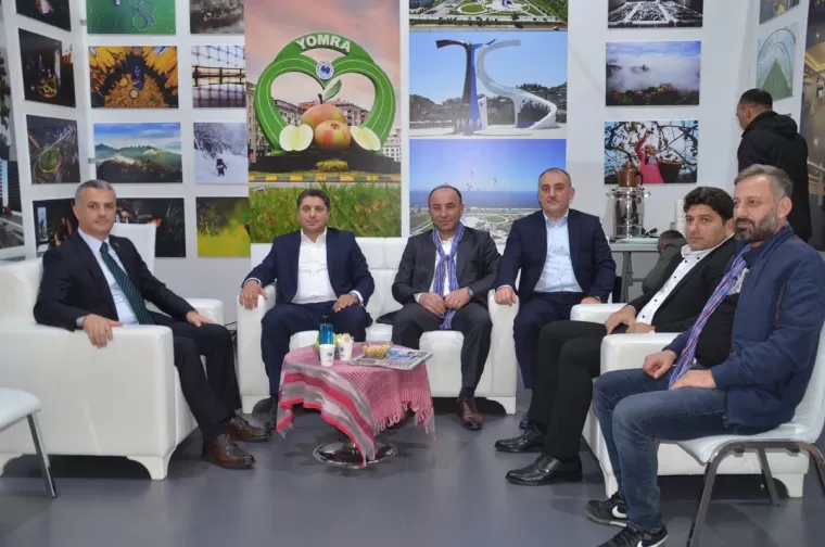İstanbul'da Yomra standına büyük ilgi